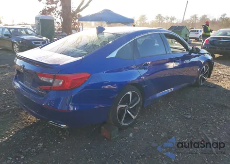 2018 Honda Accord Sport из США, поврежденный, VIN 1HGCV1F3XJA042940